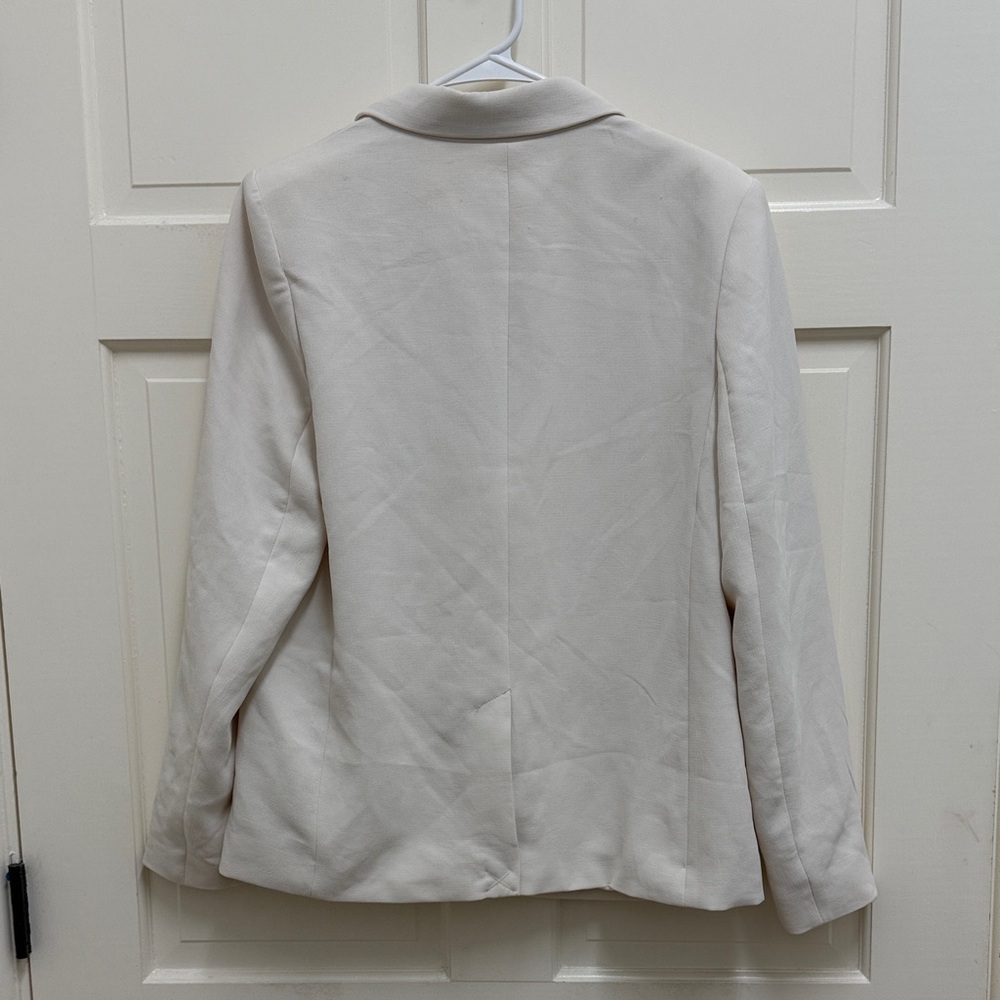NWT Women's Cream Blazer - Picture 4 of 5